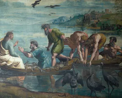 The Miraculous Draft of Fishes — Рафаель