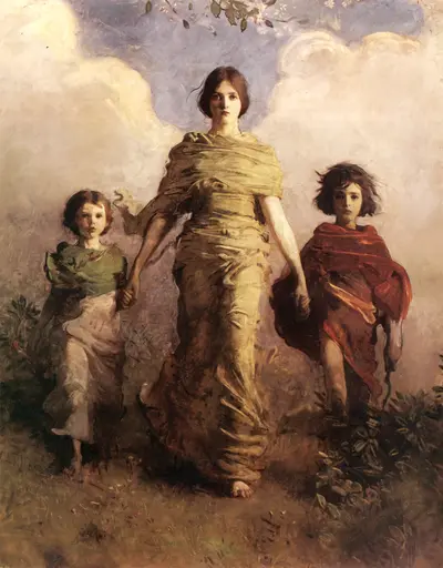 A Virgin — Abbott Handerson Thayer