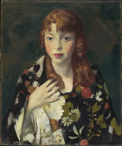 Edna Smith in a Japanese Wrap