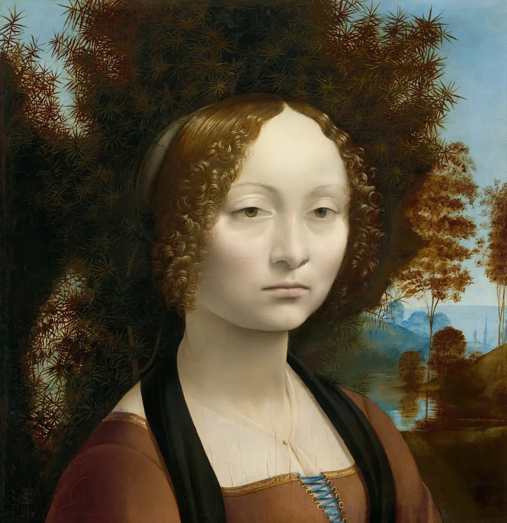 Портрет Джиневры де Бенчи — Leonardo da Vinci