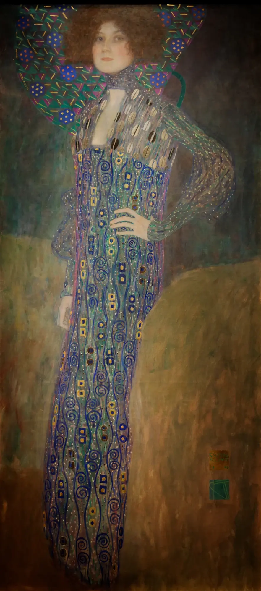 Portrait of Emilie Louise Flöge — Густав Климт