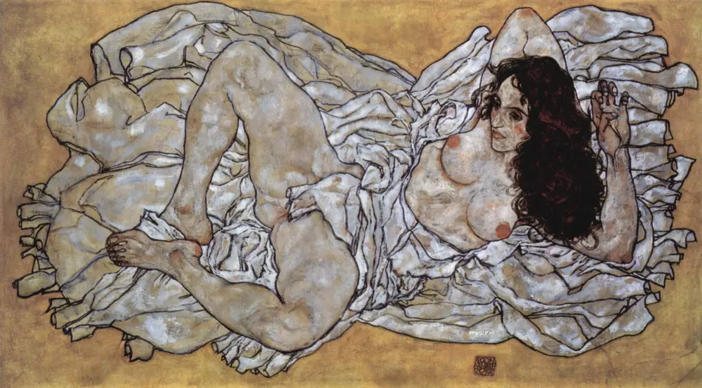 Reclining Woman — Egon Schiele
