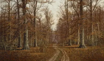 Beech Trees — William McKendree Snyder (American, 1849-1930)