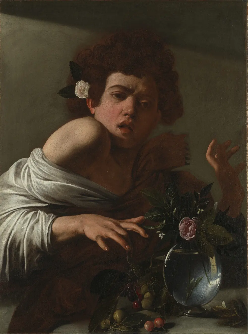 Мальчик, укушенный ящерицей — Caravaggio