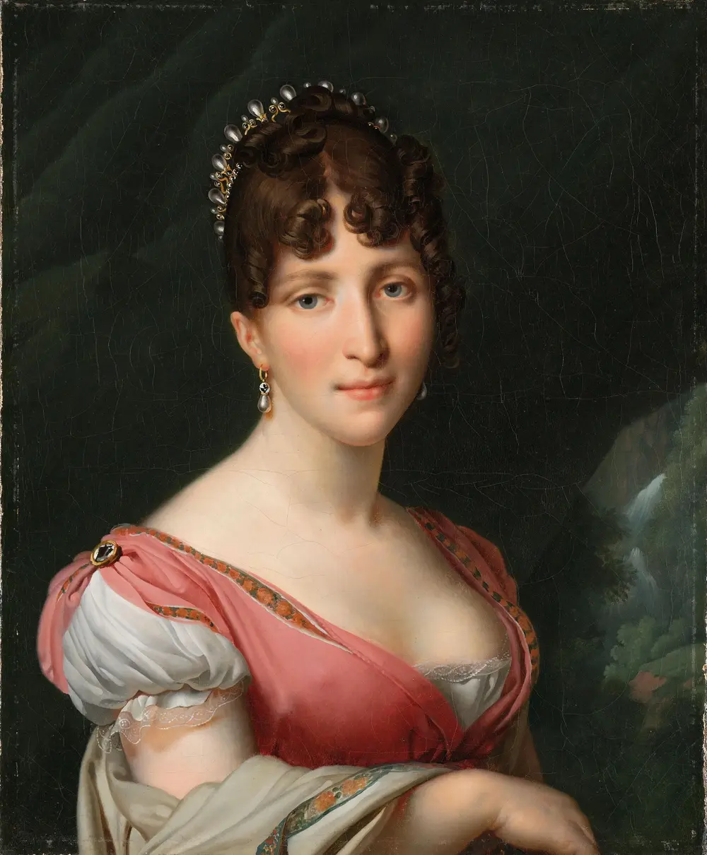 Portrait of Hortense de Beauharnais (1783-1837) — Anne-Louis Girodet-Trioson