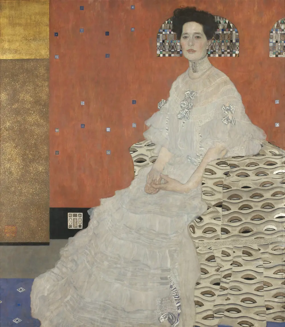 Portrait of Fritza Riedler — Густав Климт