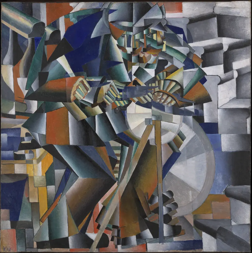 The Knife Grinder or Principle of Glittering — Казимир Малевич