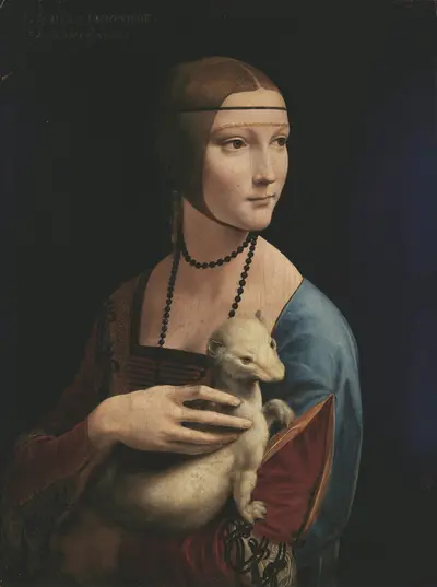 Дама с горностаем — Leonardo da Vinci