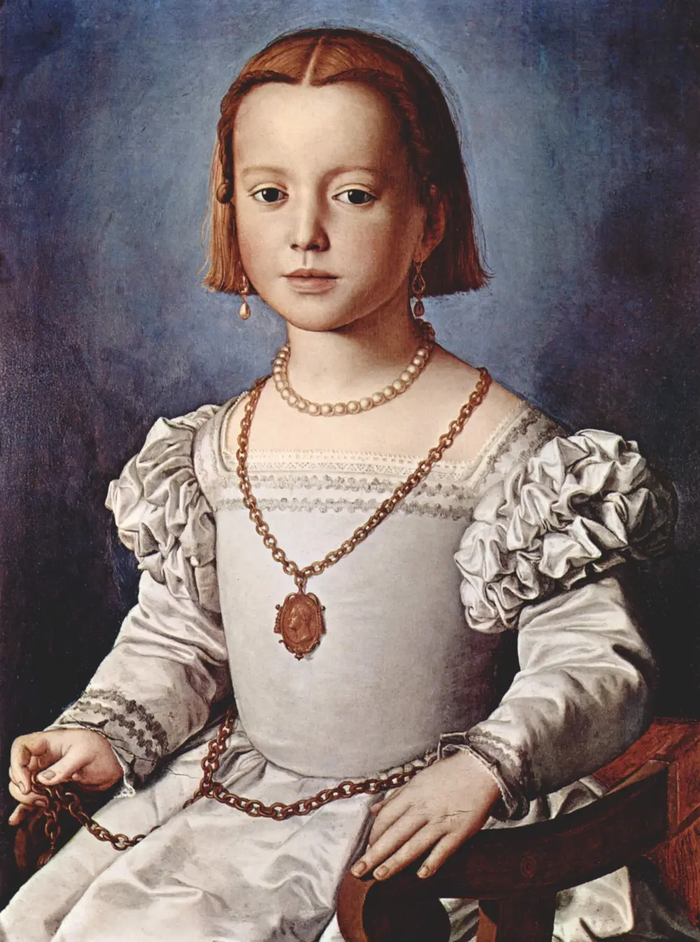 Portrait of Bia de' Medici — Аньоло Бронзино