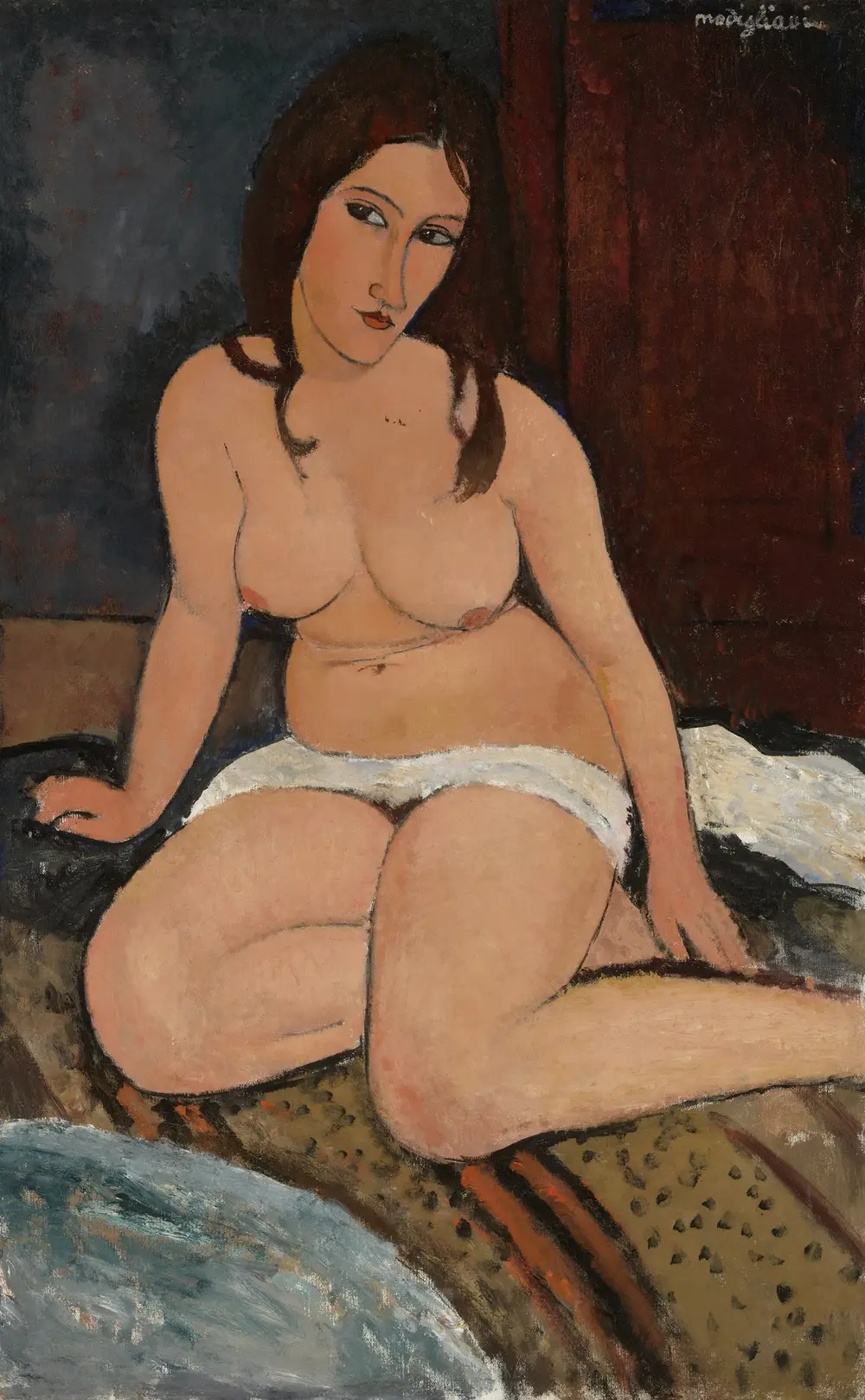 Seated Nude — Амедео Модильяни