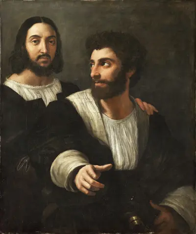 Self-portrait with a friend