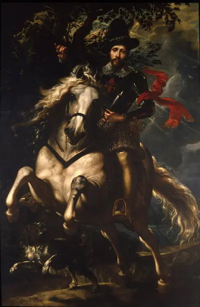 Equestrian Portrait of Giancarlo Doria
