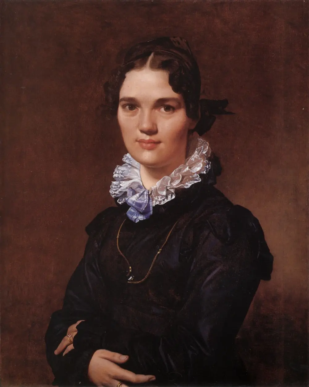 Mademoiselle Jeanne-Suzanne-Catherine Gonin — Жан Огюст Доминик Энгр