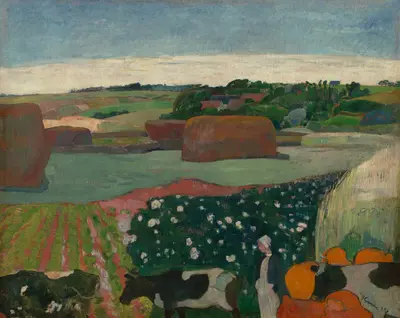 Haystacks in Brittany