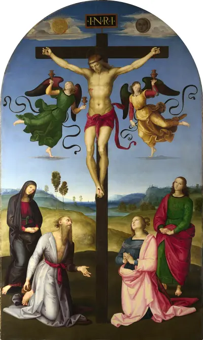 The Crucified Christ with the Virgin Mary, Saints and Angels (The Mond Crucifixion)